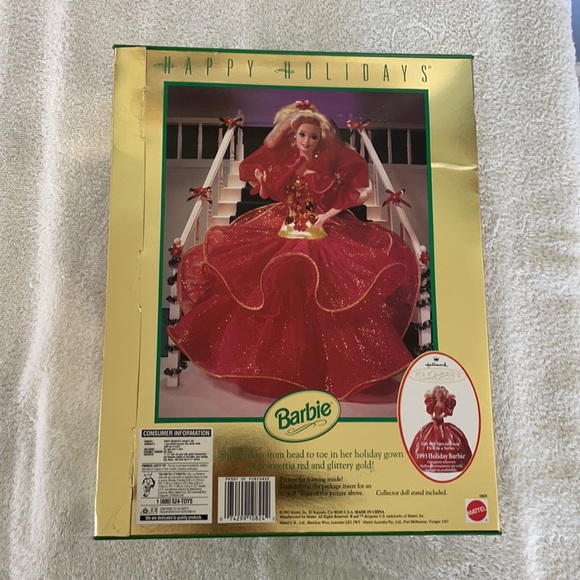 New Happy Holidays Special Edition Barbie 1993 - Picture 5 of 6